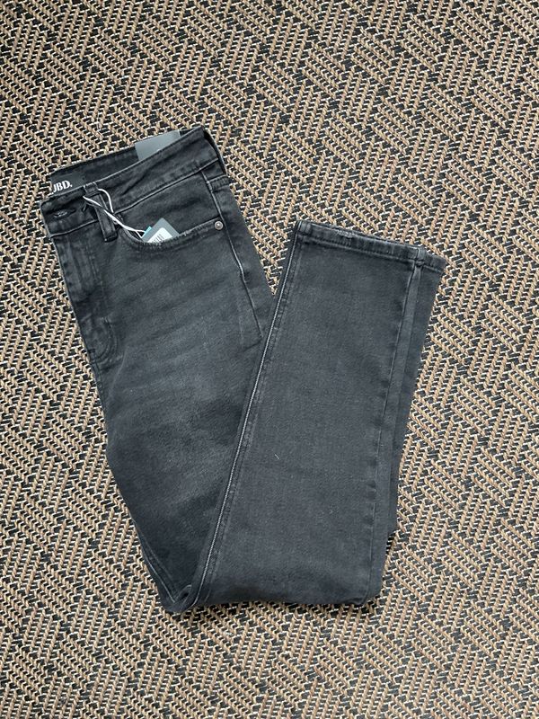 HIGH  RISE VINTAGE SKINNY- WASHED BLACK