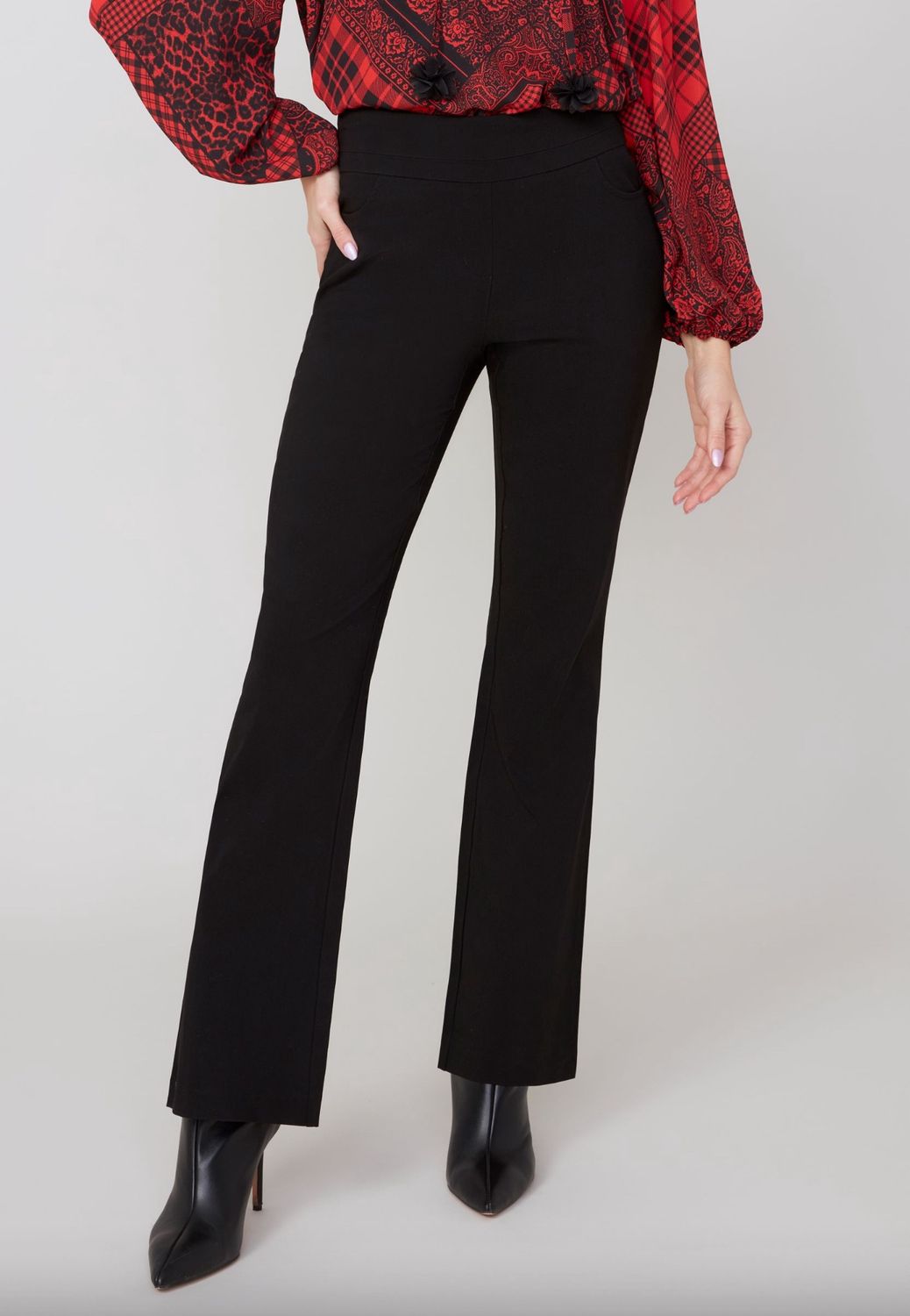 RENUAR PULL-ON BOOT-CUT BENGALINE