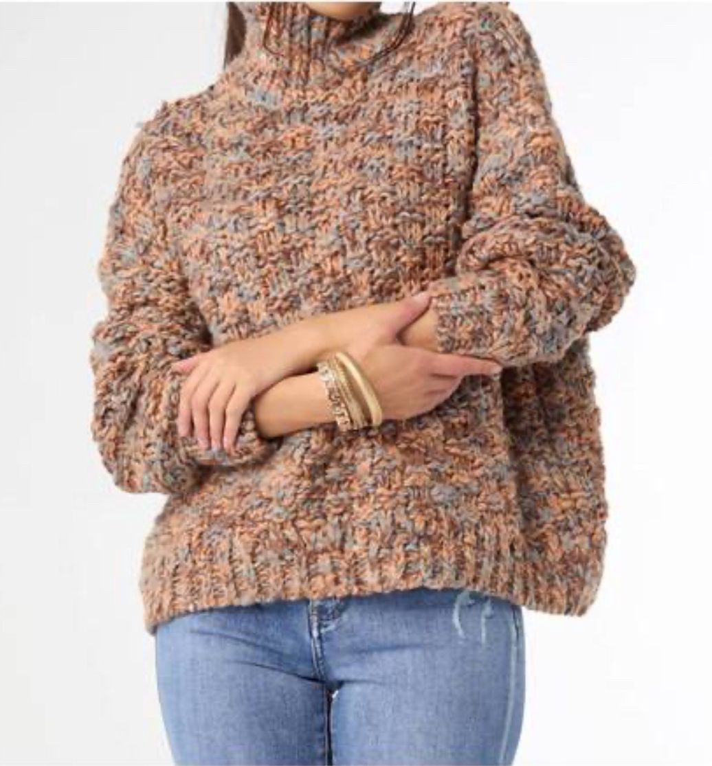 COCO CHUNKY LOOSE KNIT SWEATER