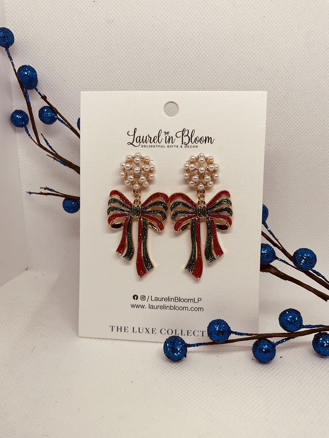 WINTER GALA DROP EARRINGS