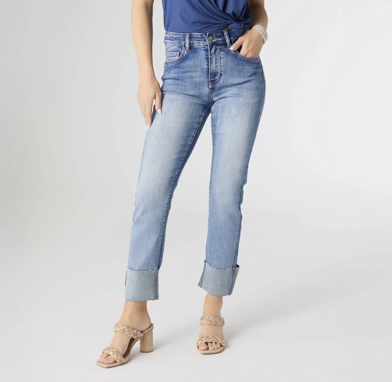 EVERSTRETCH STRAIGHT ANKLE JEAN