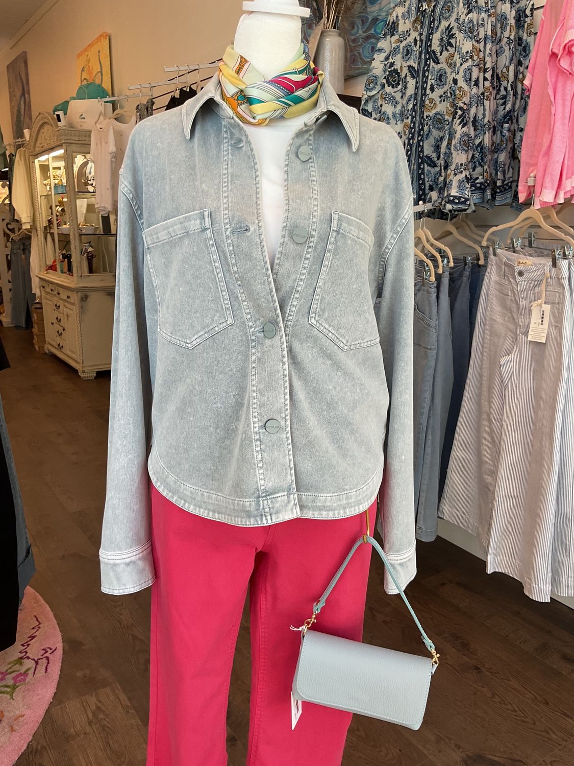 RENUAR CHAMBRAY JACKET