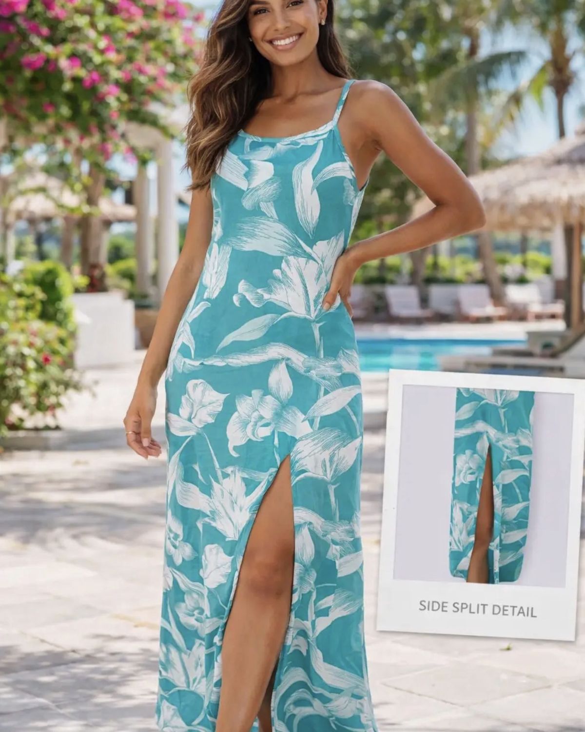 MAXI W/ STRAPS SPF +50