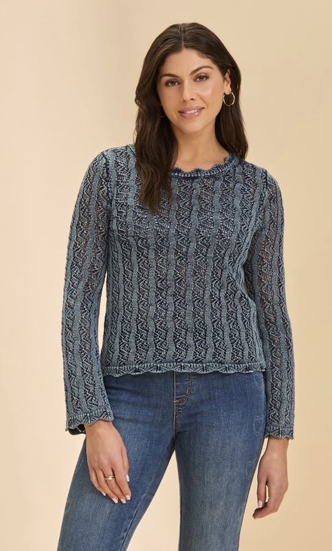 FDJ INDIGO SUMMER SWEATER