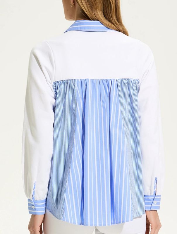 MIXED MEDIA SWEATSHIRT