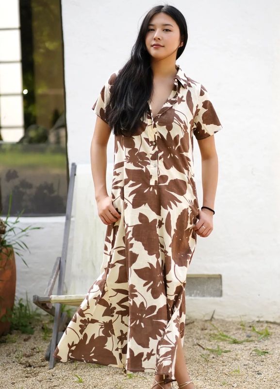 BROWN CARRIE DRESS