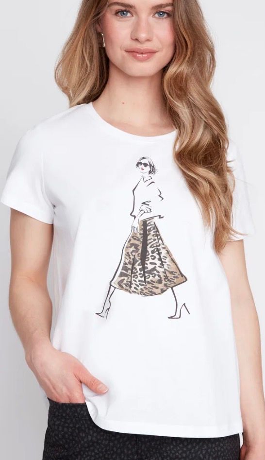 LEOPARD LADY TEE