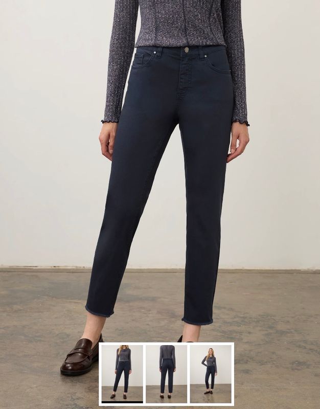 OLIVIA SLIM ANKLE-BLUEBERRY