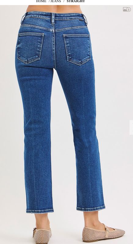 RISEN TUMMY CONTROL HIGH RISE CROP