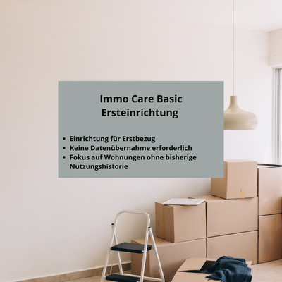 Immo Care Basic - Einrichtung