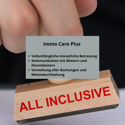 Immo Care Plus - monatliche Betreuung