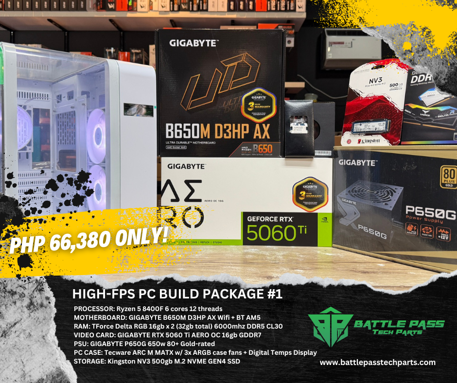 HIGH-FPS PC BUILD PACKAGES
