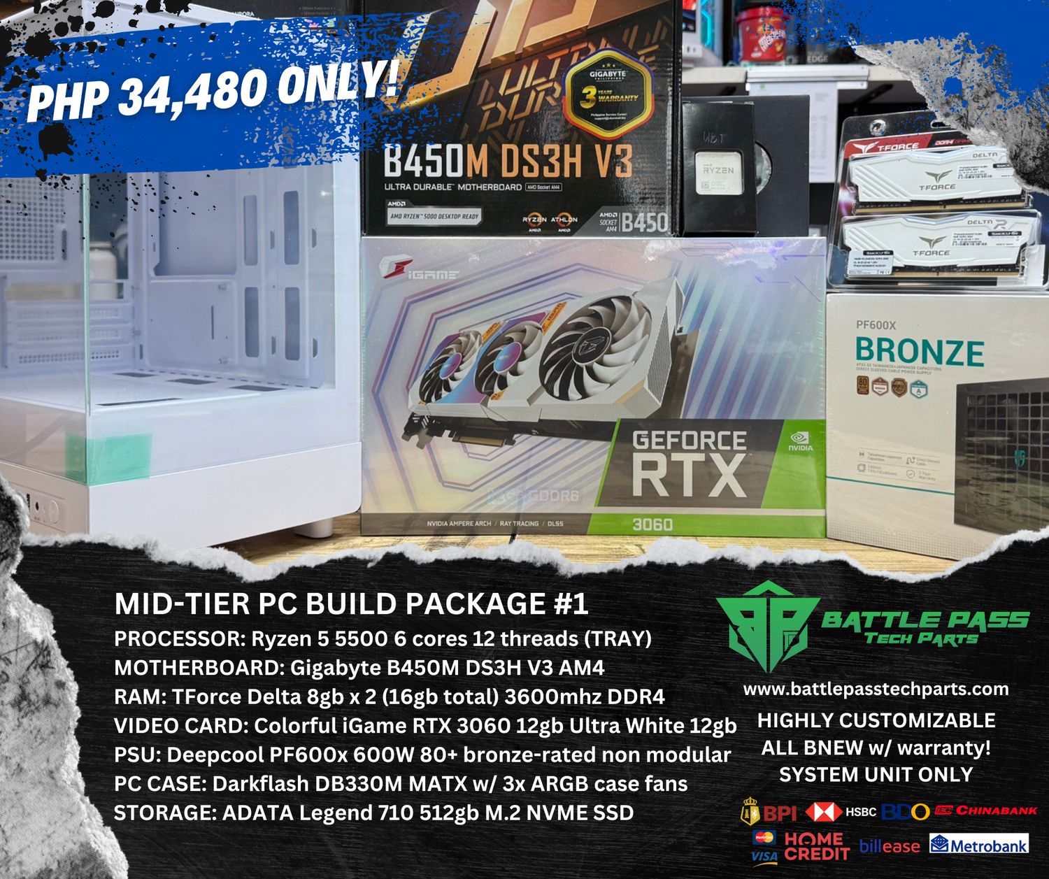 MID-TIER PC PACKAGES.  Prices starting at:
