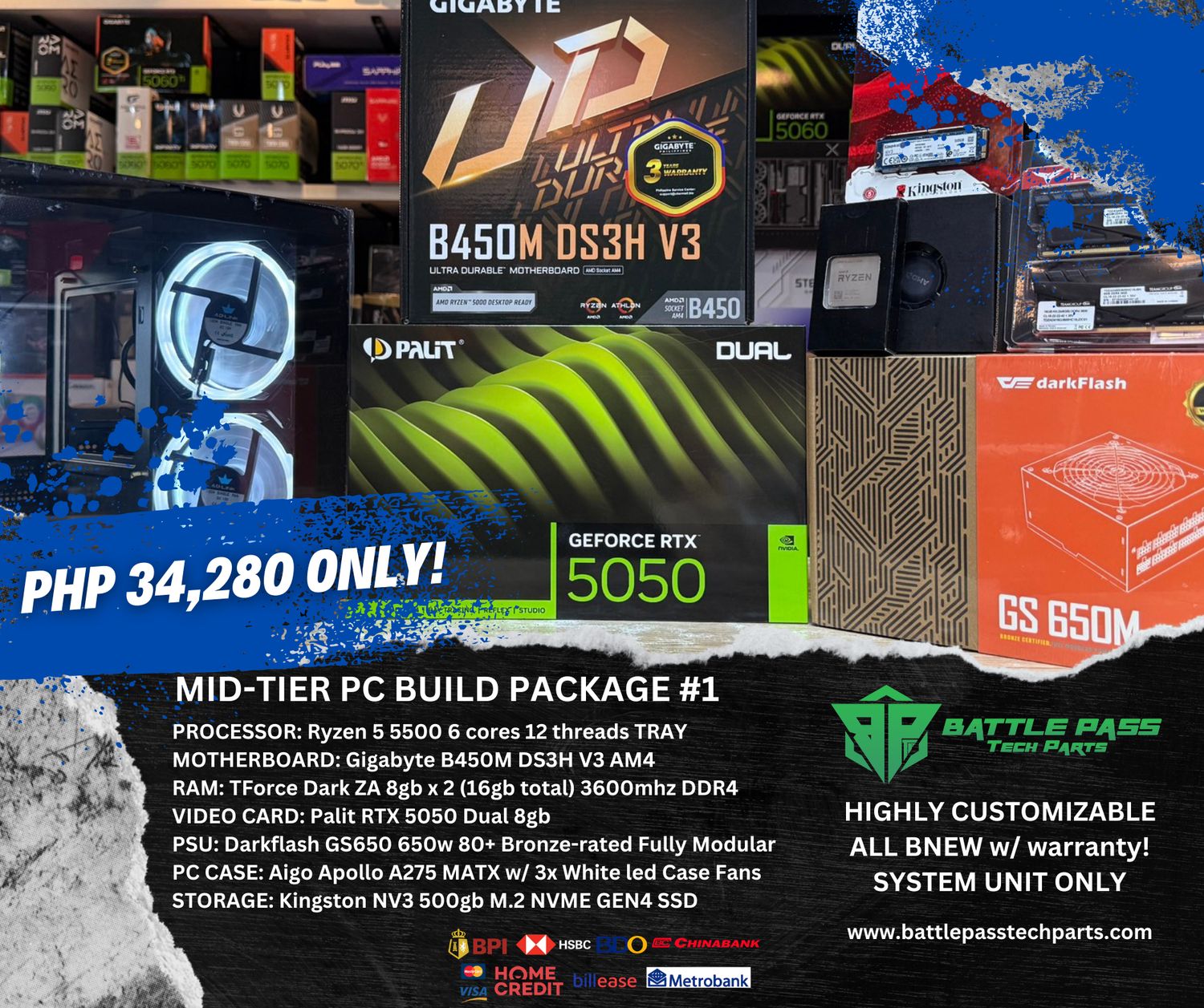 MID-TIER PC PACKAGES.  Prices starting at: