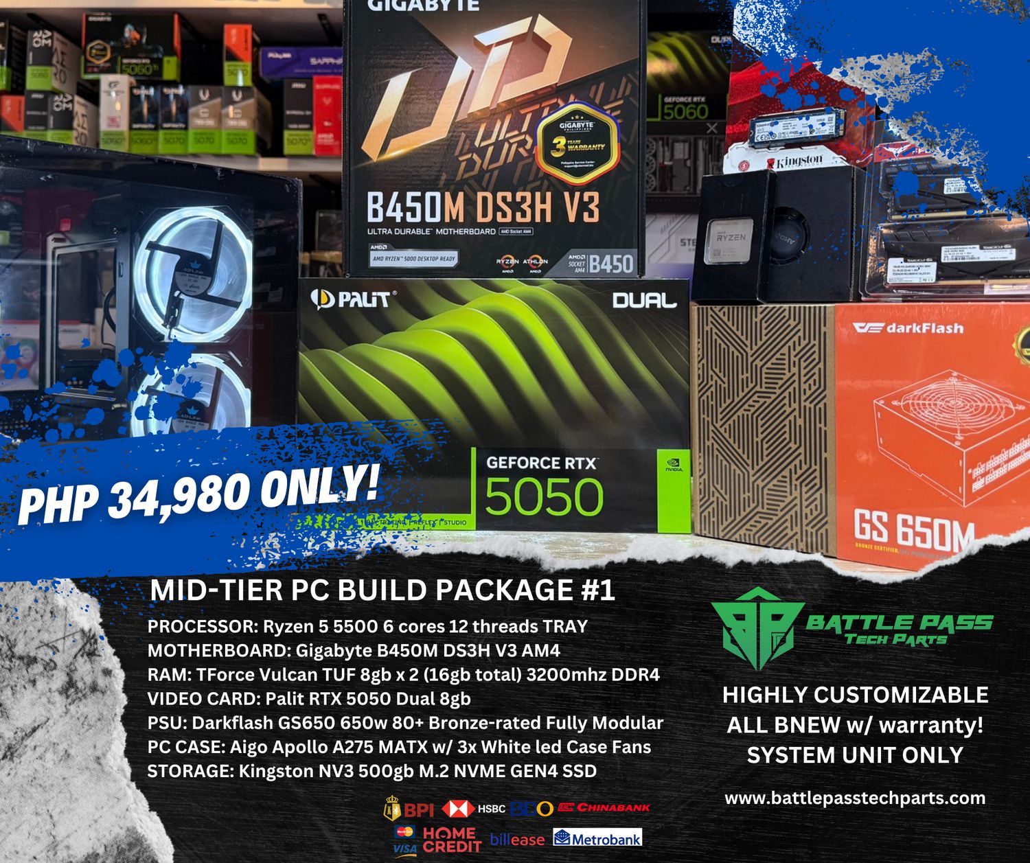 MID-TIER PC PACKAGES.  Prices starting at: