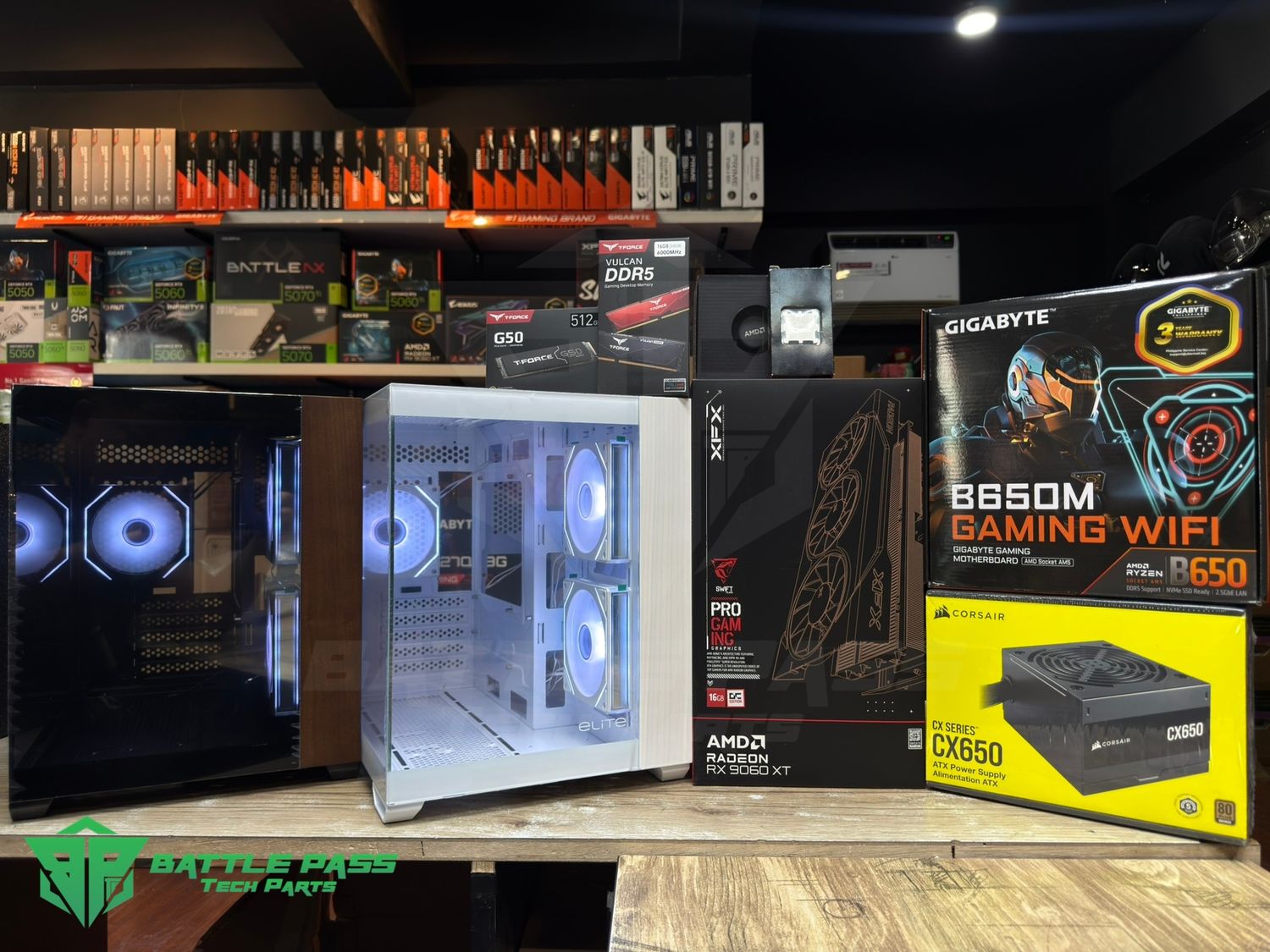 Ryzen 5 7500F + XFX RX 9060 XT 16gb Build Package