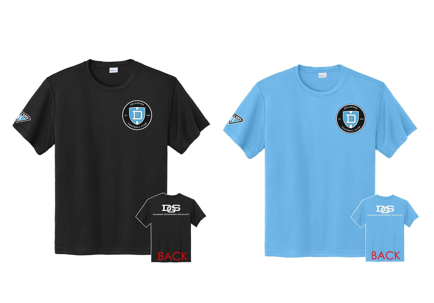 Rec League Jerseys Set (black/blue)