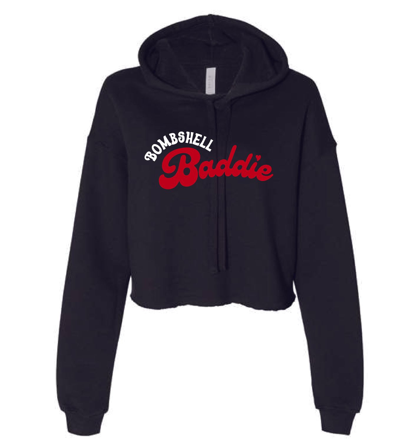 Bombshell Baddie Crop Sweatshirt