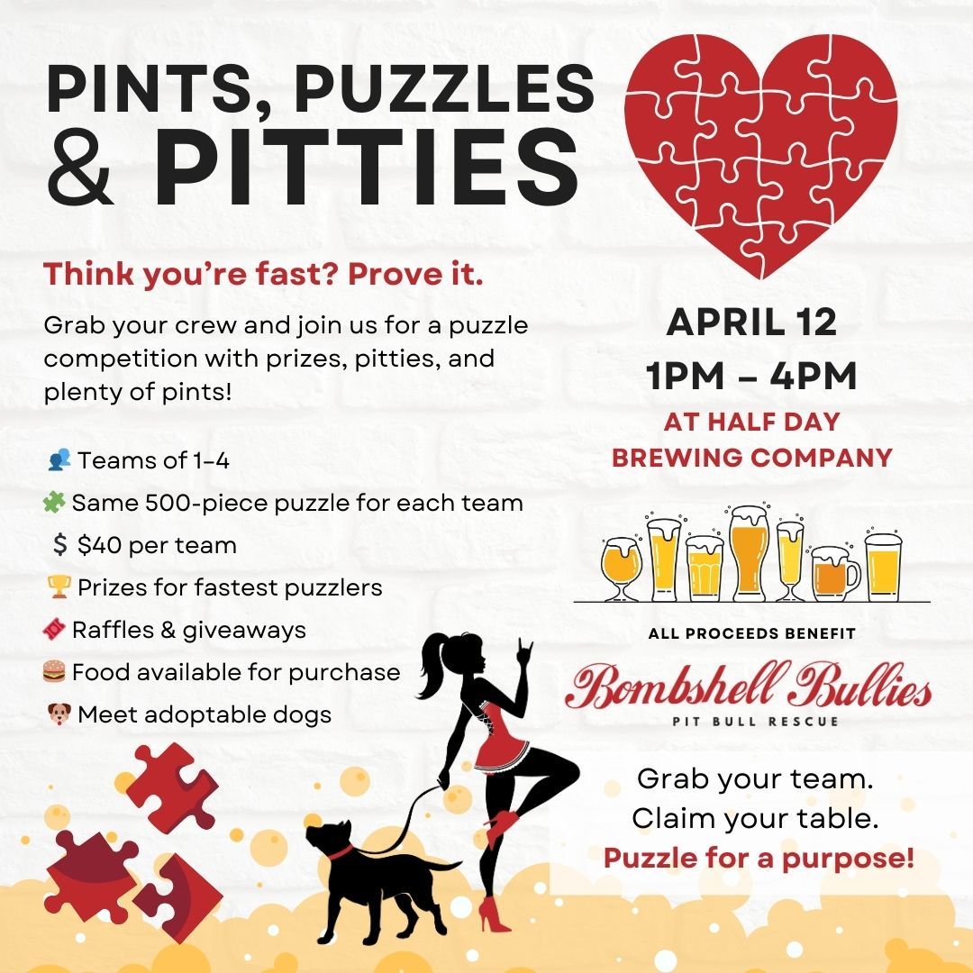Pints, Puzzles & Pitties