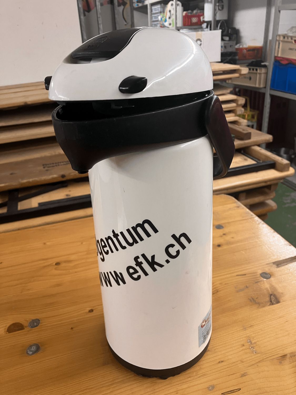 Thermoskanne klein