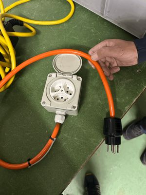 Mehrfachstecker spezial 3x Typ 13 Stecker Typ 15