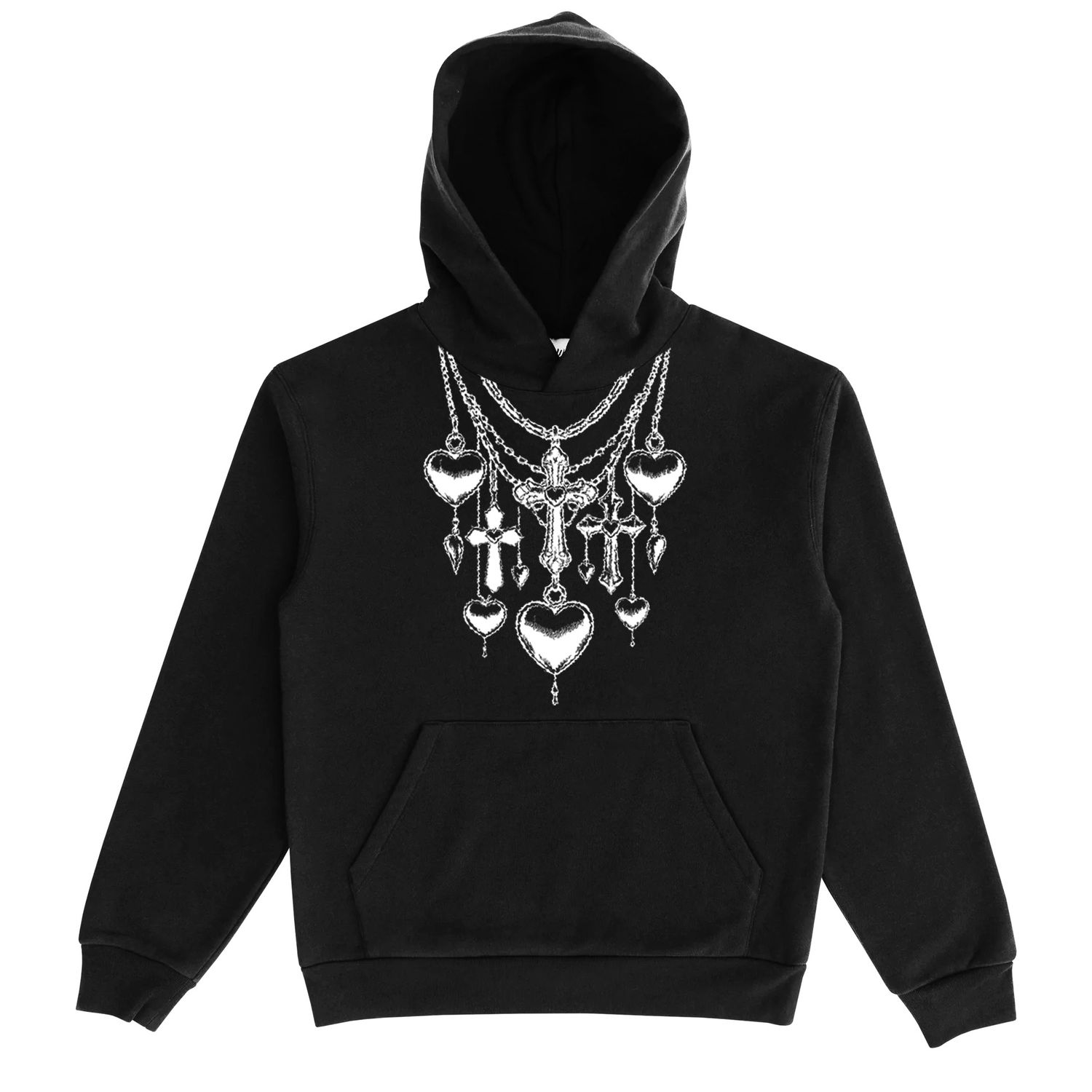 Eulogy&#39;s necklace -450gsm Heavy weight Hoodie (3/3) Available