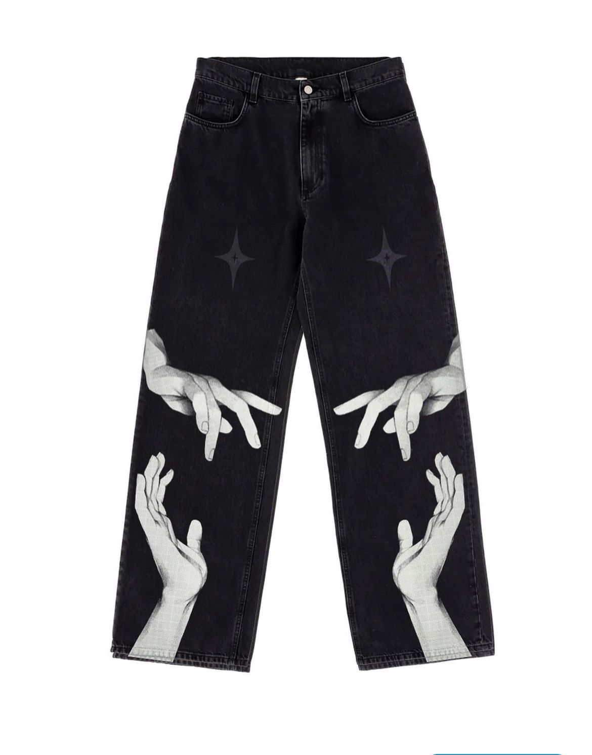 Hands Of Grace - CUSTOM DENIM PANTS (1/1) AVAILABLE