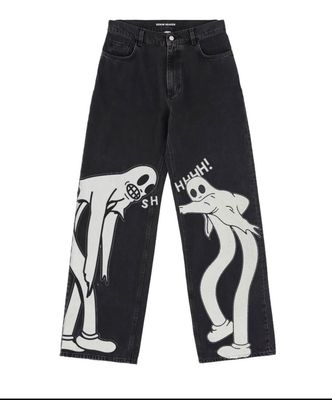 (RESTOCK) GHOST V2 - CUSTOM DENIM PANTS (1/1)  AVAILABLE