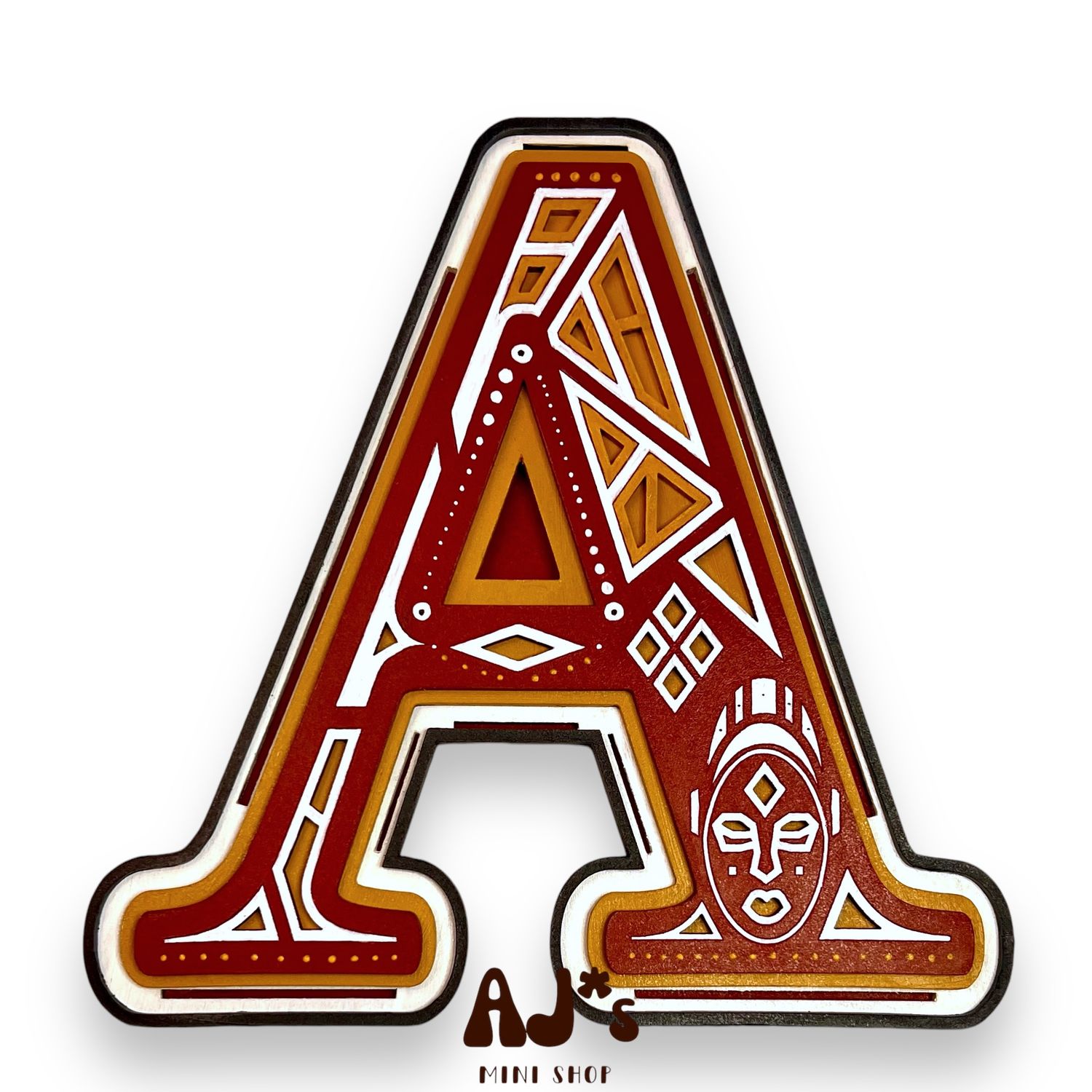 Afrofuture Monogram Letters A-Z