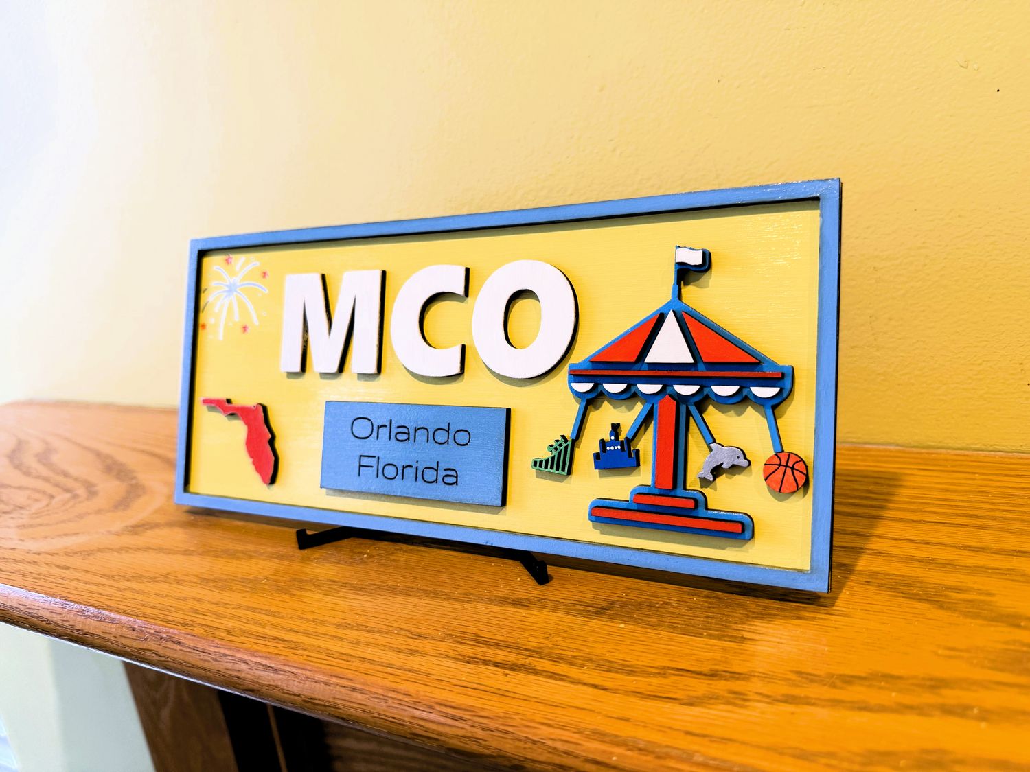 Orlando MCO Desk Office Sign Decor