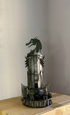Dice Tower Dragon Themed for Tabletop Gaming