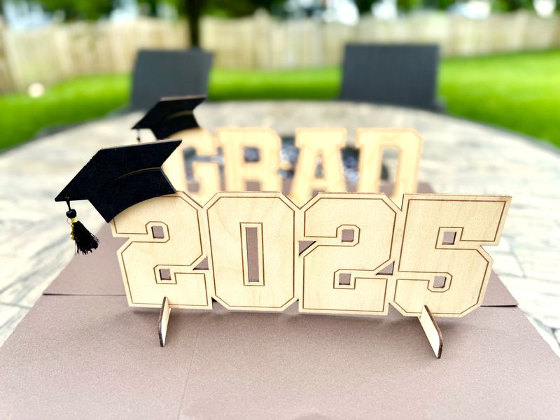2025 GRAD Autograph Sign Board