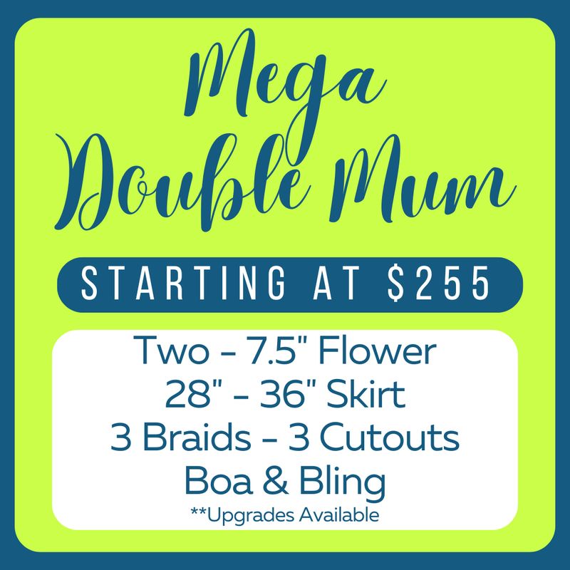 &#39;Mega&#39; Double Homecoming Mum