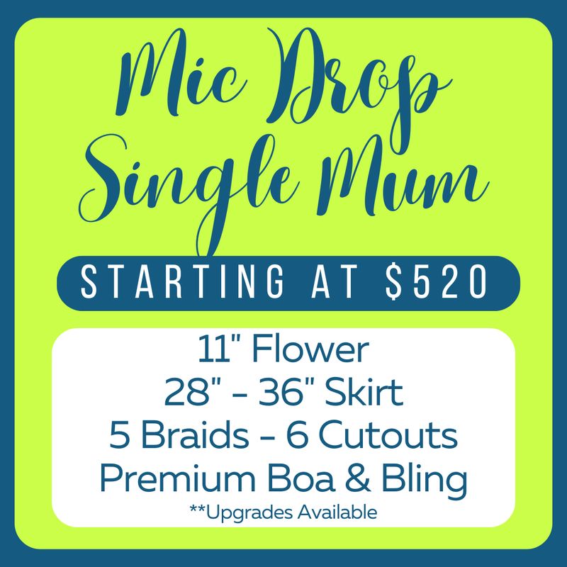 &#39;Mic Drop&#39; Single Homecoming Mum