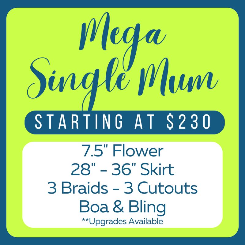 &#39;Mega&#39; Single Homecoming Mum