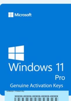 Genuine Microsoft Windows 11 Pro Product Key