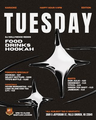 TUESDAYS