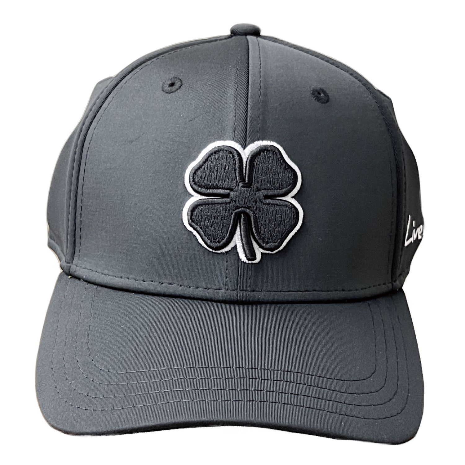 Black Clover Premium Clover 2 Hat Black White