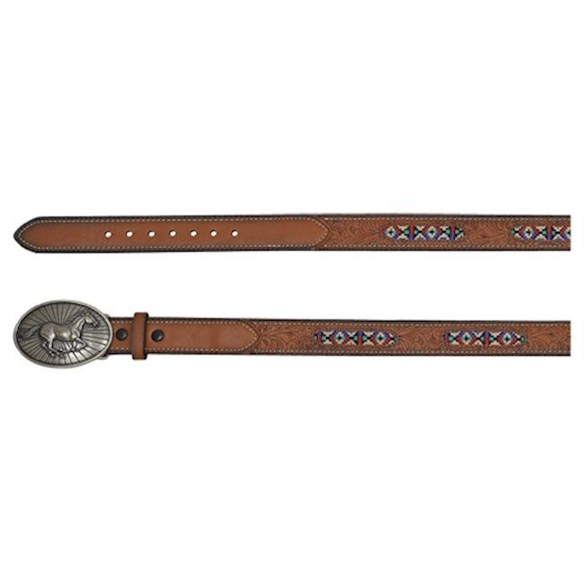 Boy's Arena Ace Inlay W/Tooling Belt 23219BE2