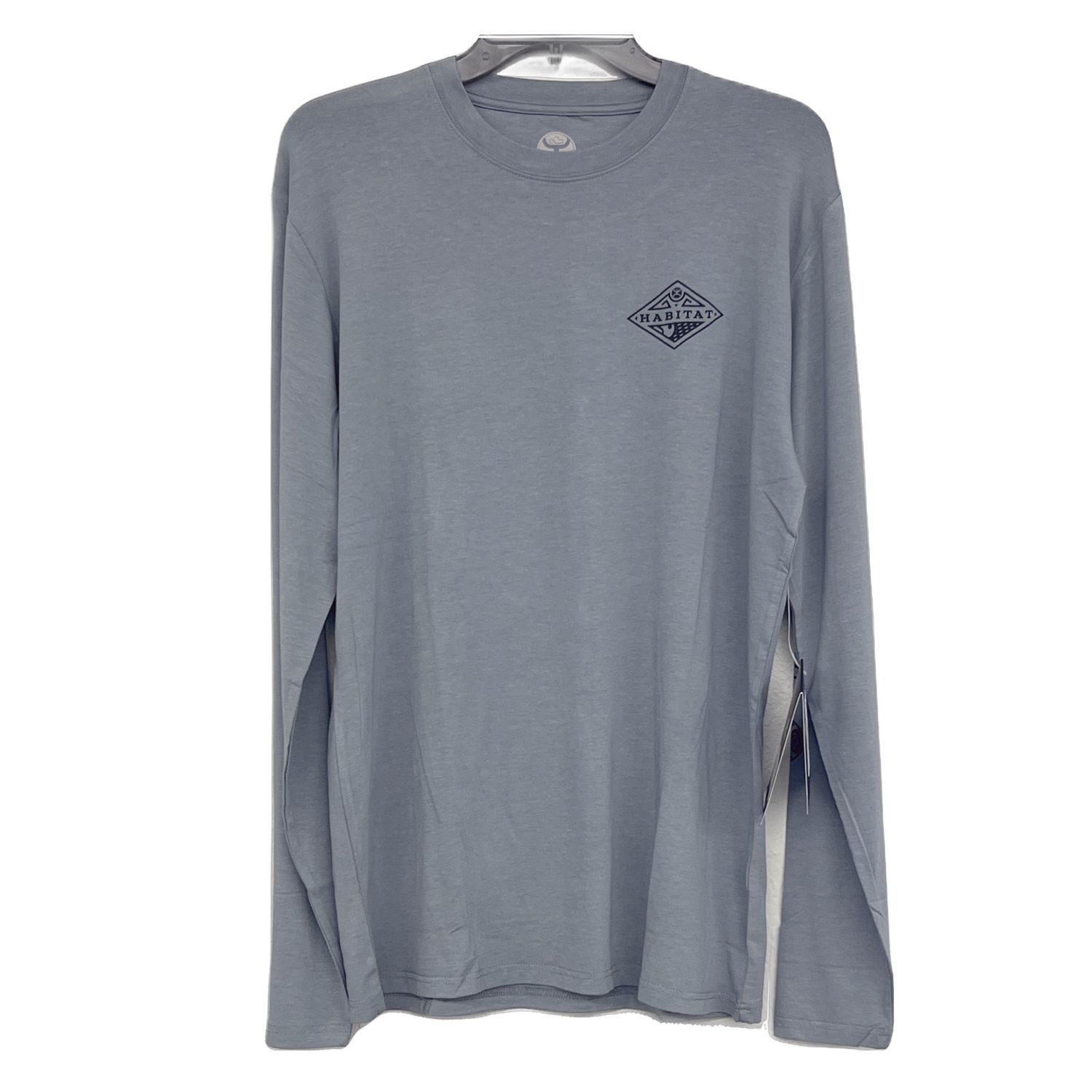 Captain Habitat Grey/Black Long Sleeve Bamboo Shirt