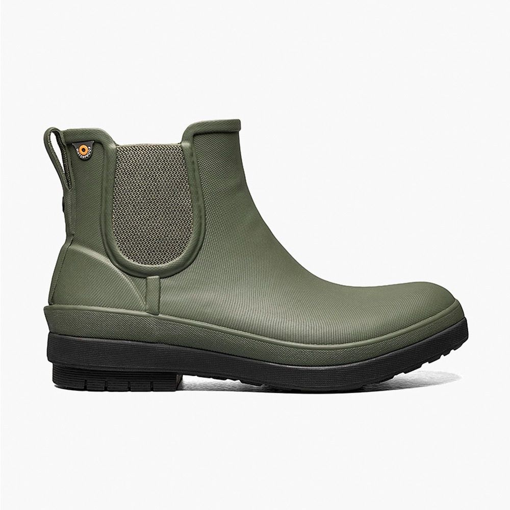 Bogs Women&#39;s Amanda Chelsea II Slip On Rain Boots 72703
