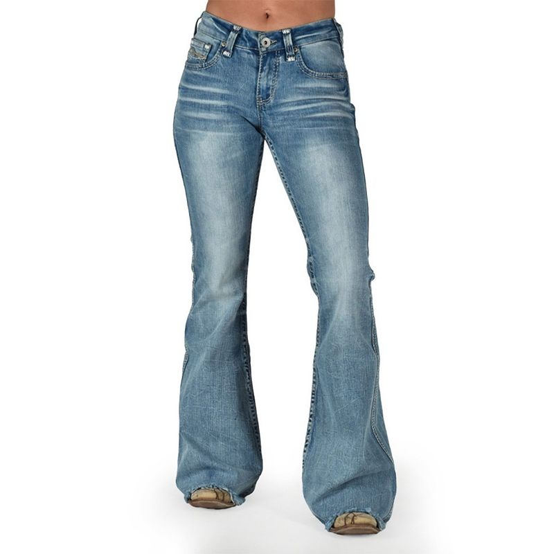 Cowgirl Tuff Honor Trouser Tuff Flex Natural Waist Jeans