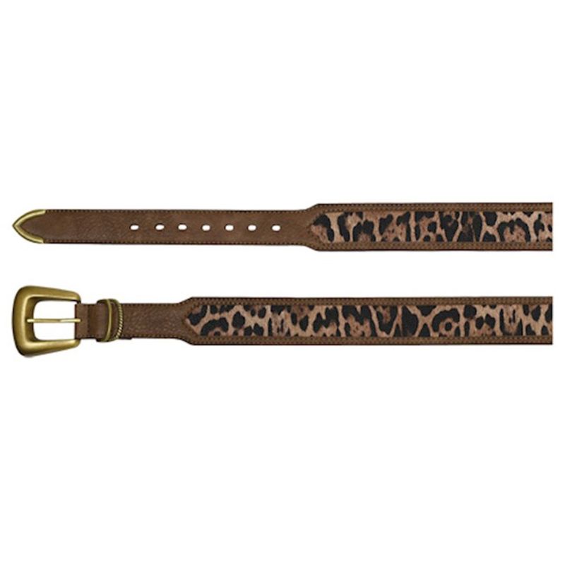 Catchfly Women's Belt Brown Leopard 22093BE5