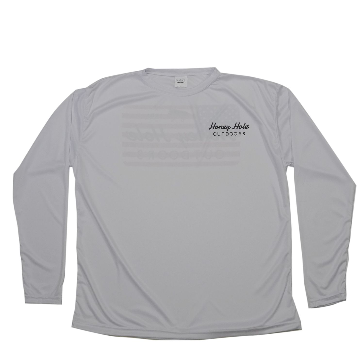 Honey Hole Outdoors Performance Long Sleeve USA Rec