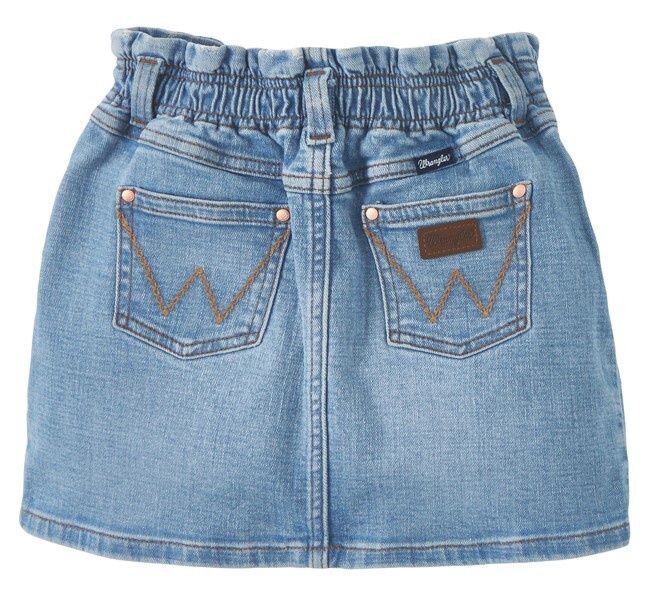 Girls&#39; Elastic Waist Denim Skirt in Emily 112346632