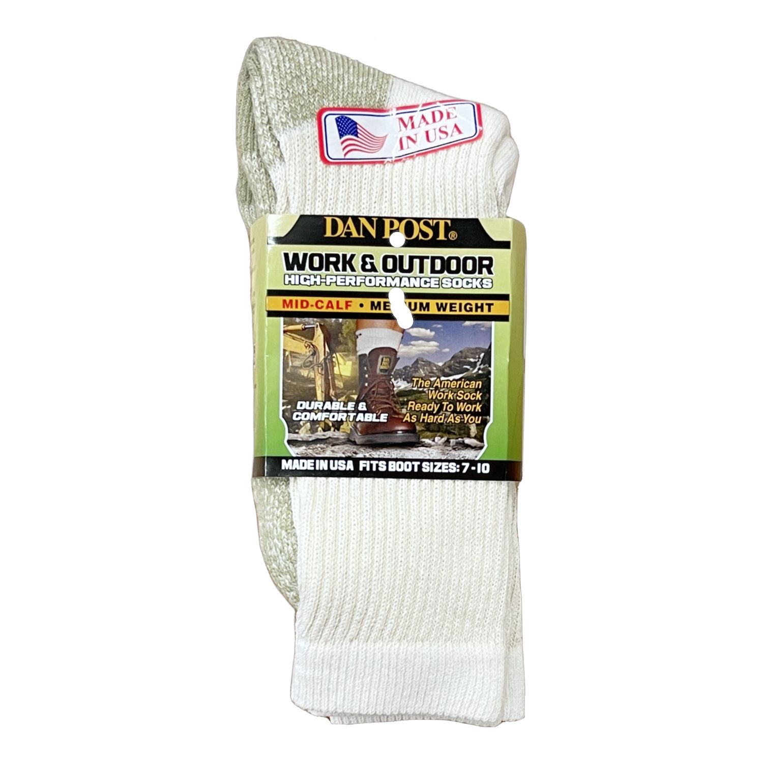 Dan Post Men&#39;s Medium Weight Socks