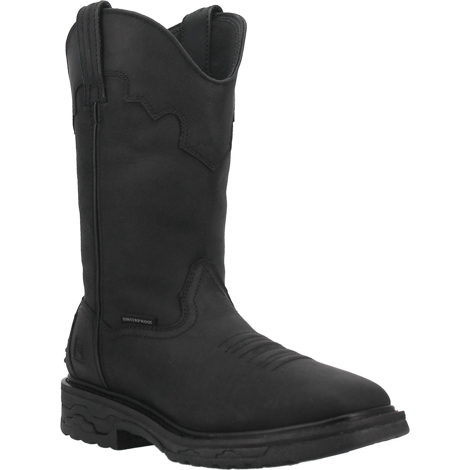 Dan Post Men&#39;s Black Blayde Waterproof Leather Boot DP66450