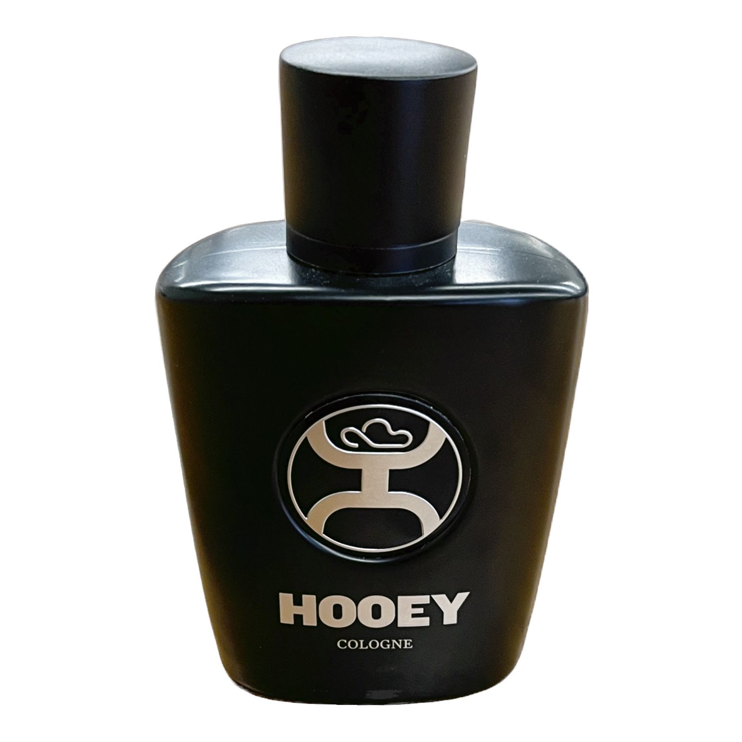 Hooey Cologne Black 3.4 fl oz with a Silver Hooey Logo