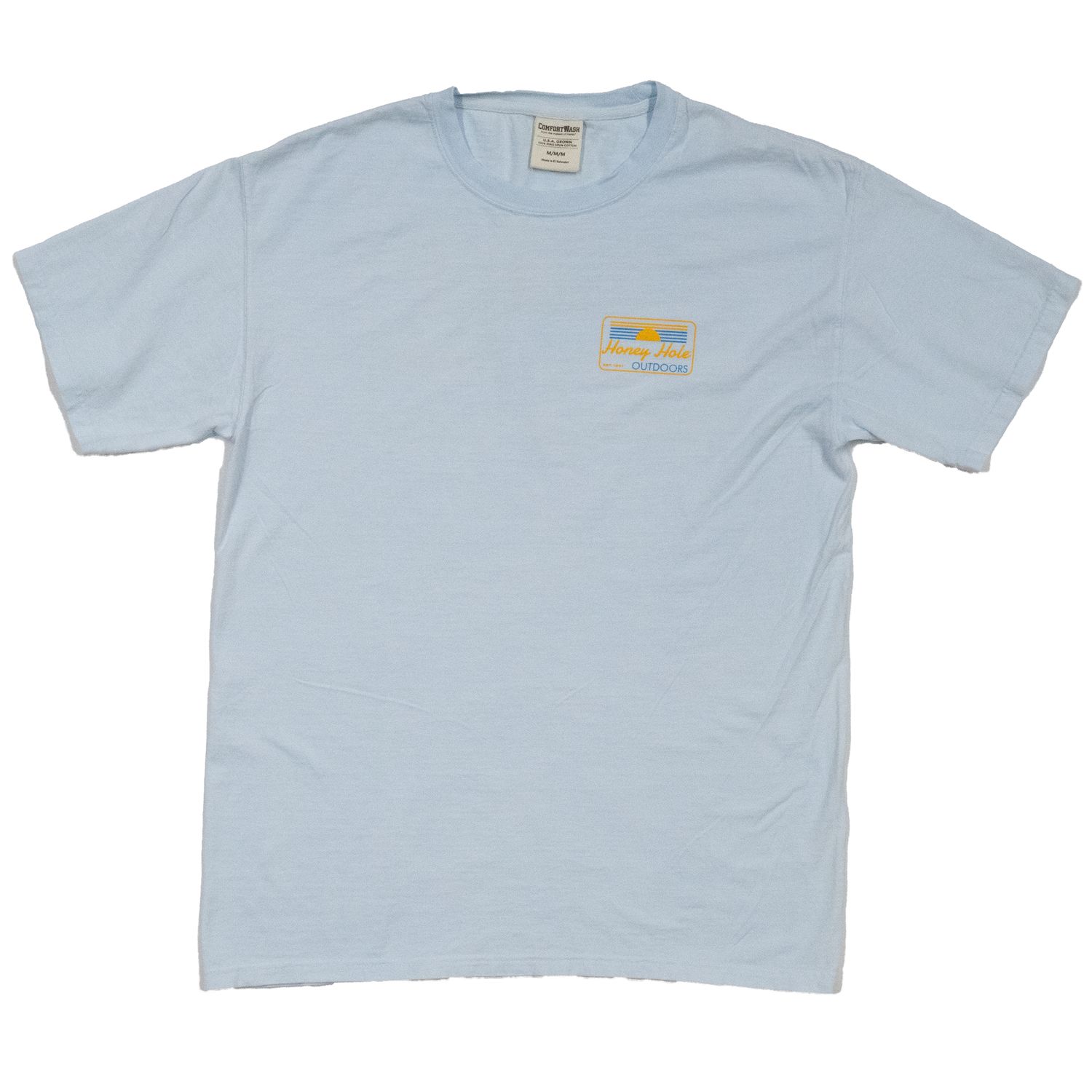 Honey Hole Outdoors Short Sleeve T-Shirt Horizon Comfort Wash Freshwater