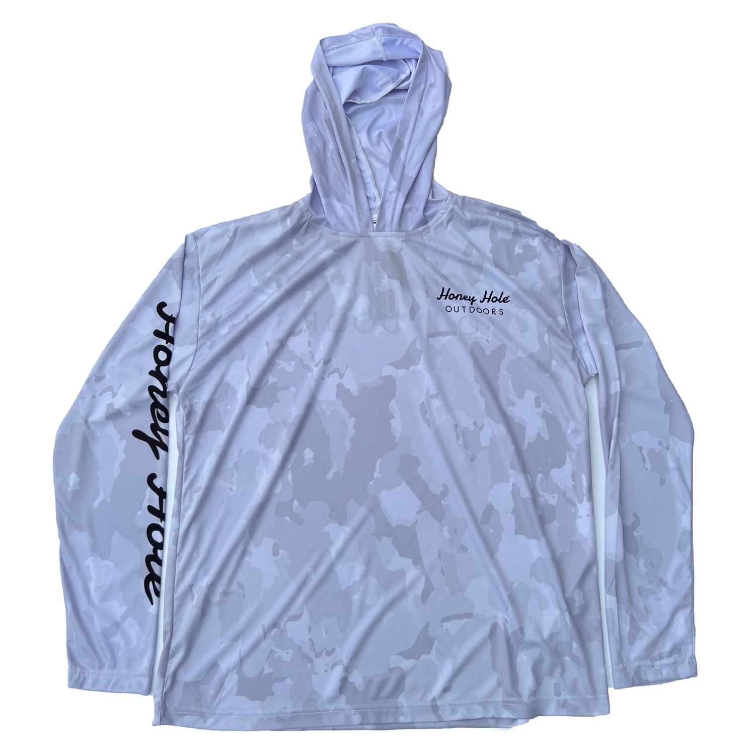 Honey Hole Outdoors Performance Hood Storm Camo